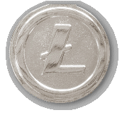 litecoin keychain logo image